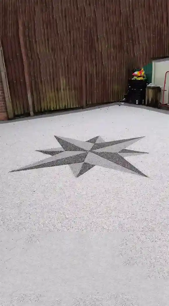 SUDs Compliant Resin Bound Texture Detail - West Midlands